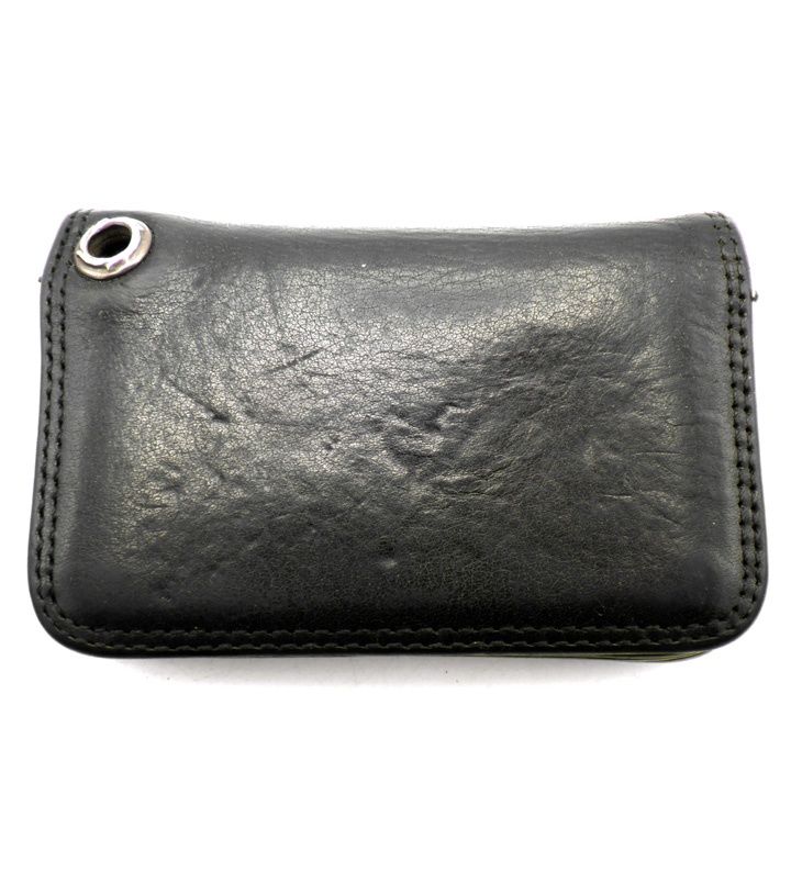 クロムハーツ CHROME HEARTS 【 CARD CASE 】 グロメット付き レザー