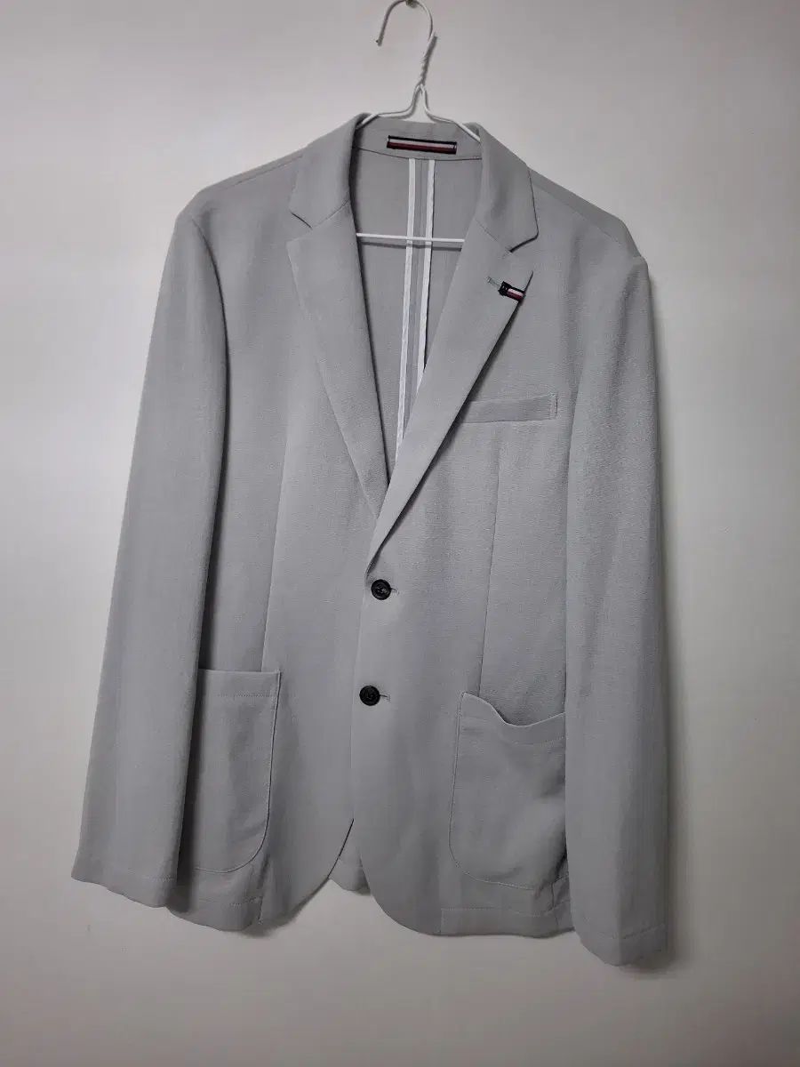 メンズ Tommy Hilfiger トミーヒルフィガー 夏 カジュアルジャケット (ほぼ新品 ストレッチ加工95)