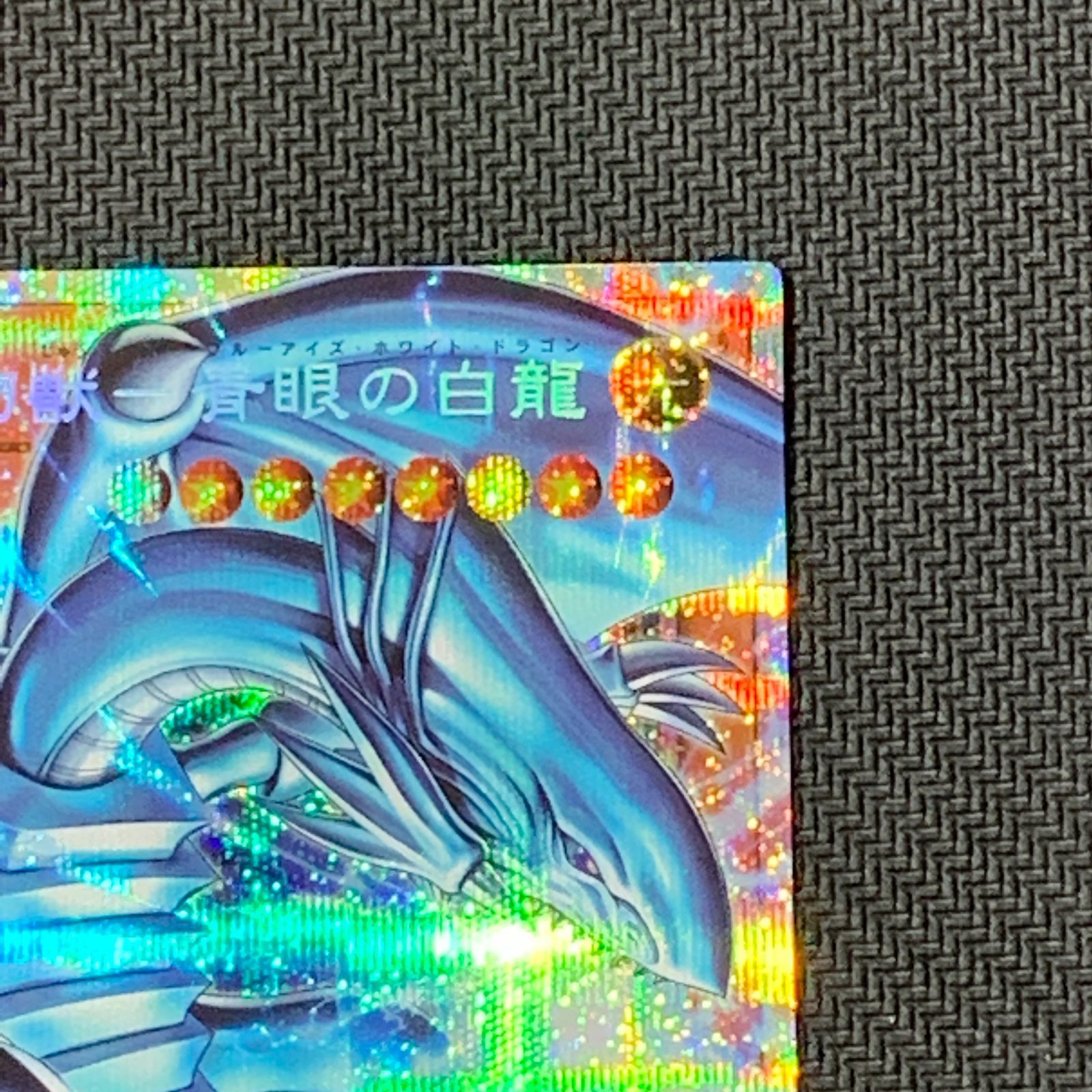 むつ49-051601] 遊戯王 白き幻獣-青眼の白龍 オーバーフレーム