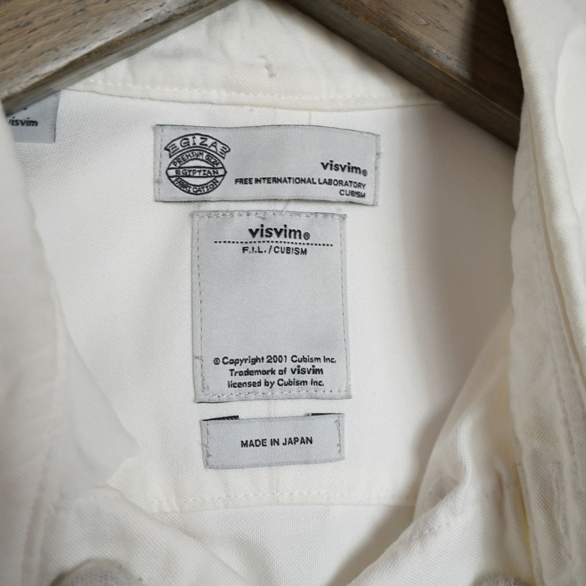 正規 希少 visvim ビズビム ビズヴィム V+V B.D. STARS SHIRT L/S