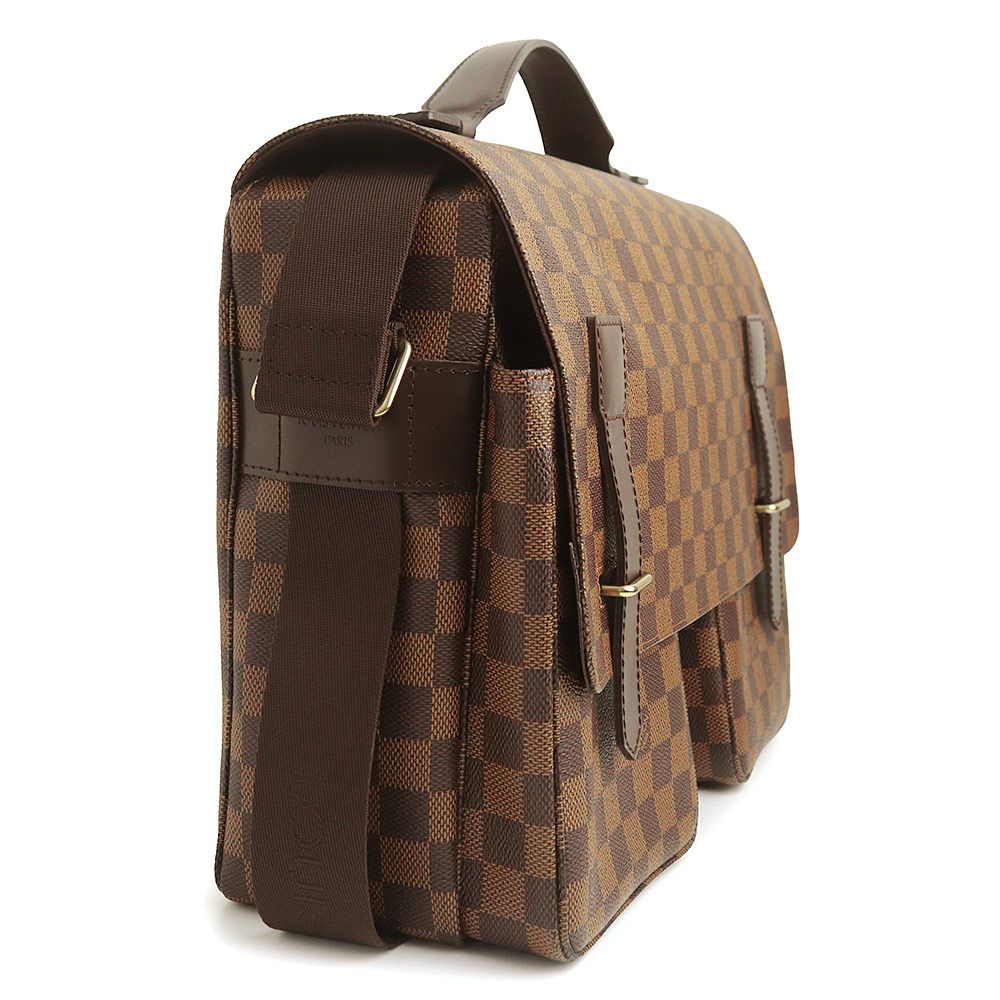 LOUIS VUITTON ルイヴィトン ダミエ ブロードウェイ ブラウン ゴールド 
