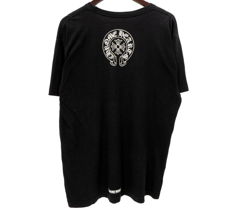 クロムハーツ CHROME HEARTS 【 Neck Logo TEE 】 ネック ロゴ Tシャツ
