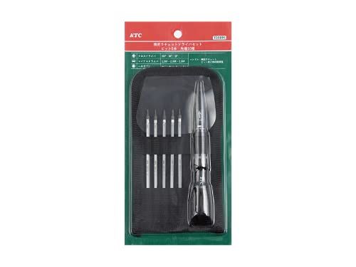 【新品】京都機械工具(KTC) ビット5本入り(先端10種)精密ラチェットドライバセット TDBRP6 eb10d1cd