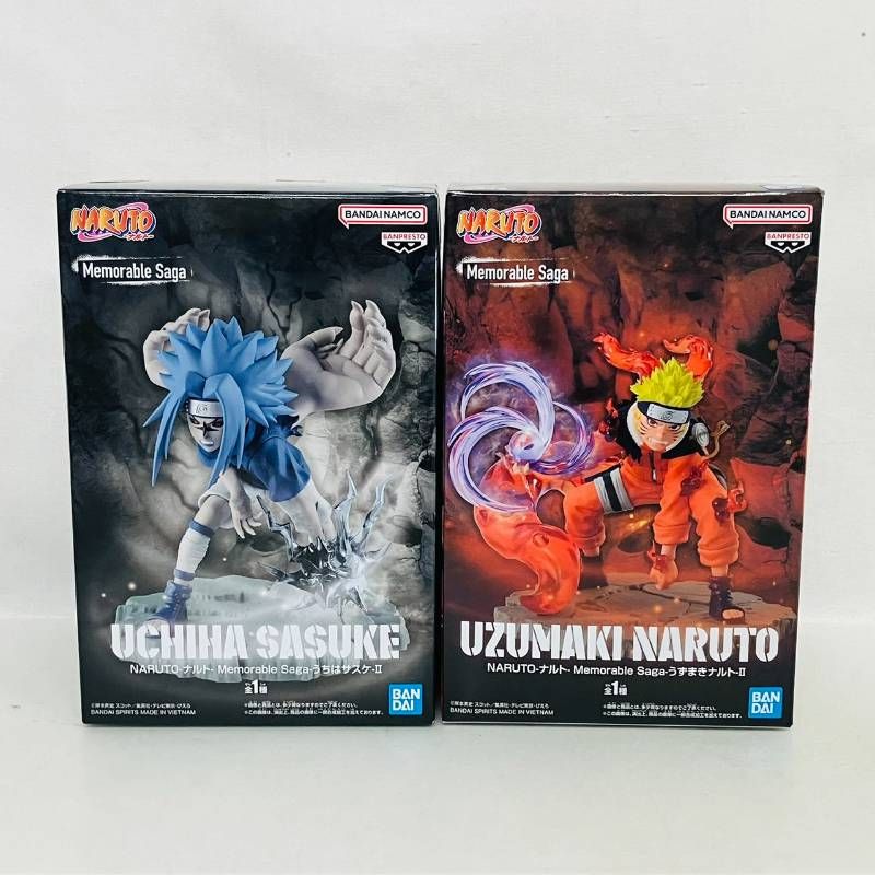 NARUTO Memorable Saga うずまきナルト うちはサスケ プライズ