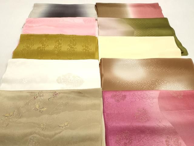 平和屋着物★和装小物　帯揚げ10枚セット　丹後ちりめん　正絹　逸品　DABG1267xg 12,012円