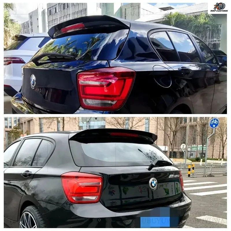 カースタイリング ABS樹脂製 未塗装 リアスポイラー トランクウィング BMW F20 スポイラー 2012 - 2018 1シリーズ 116I 120I 118I F20