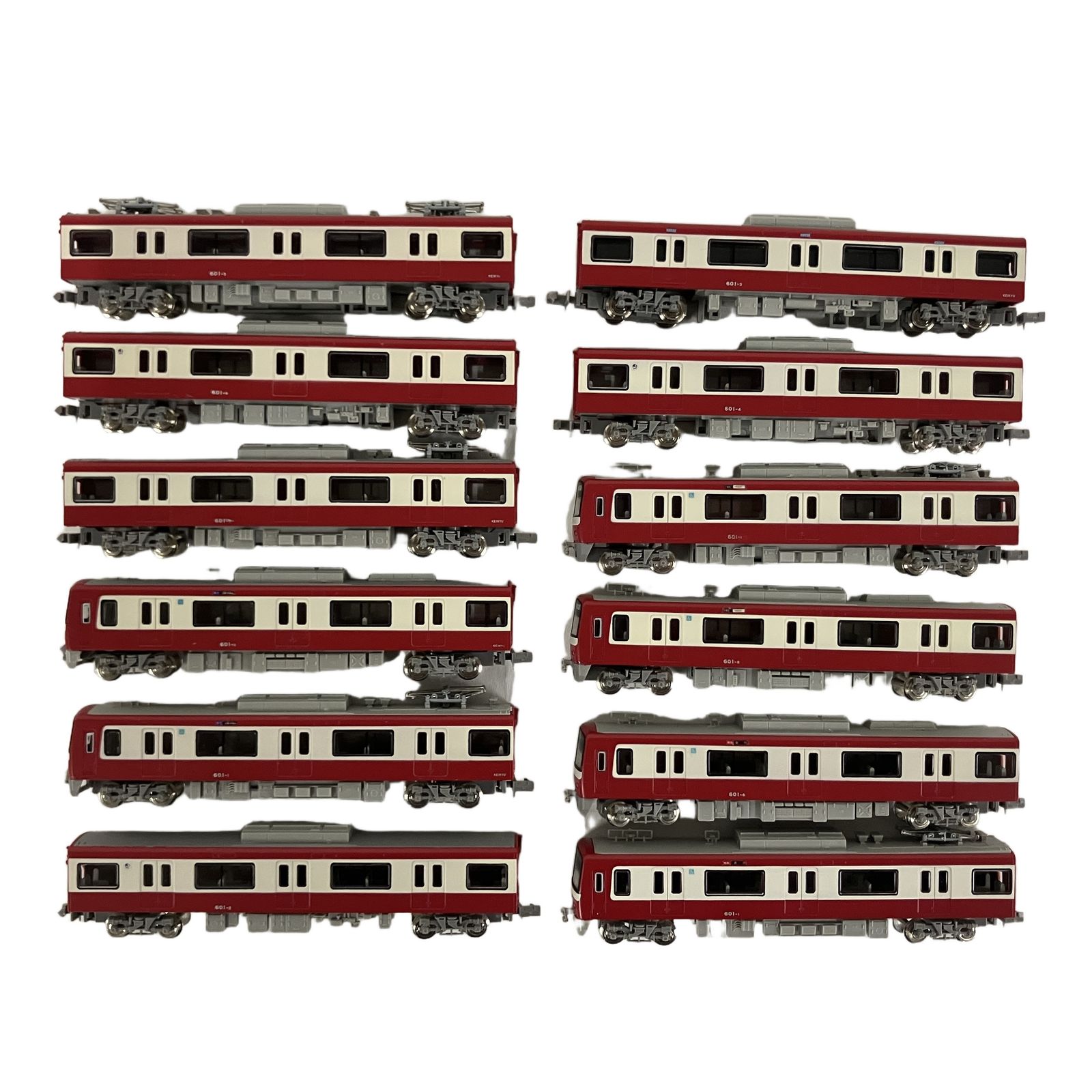 メーカー不明 京急 600形 12両セット Nゲージ 鉄道 模型 ジャンク