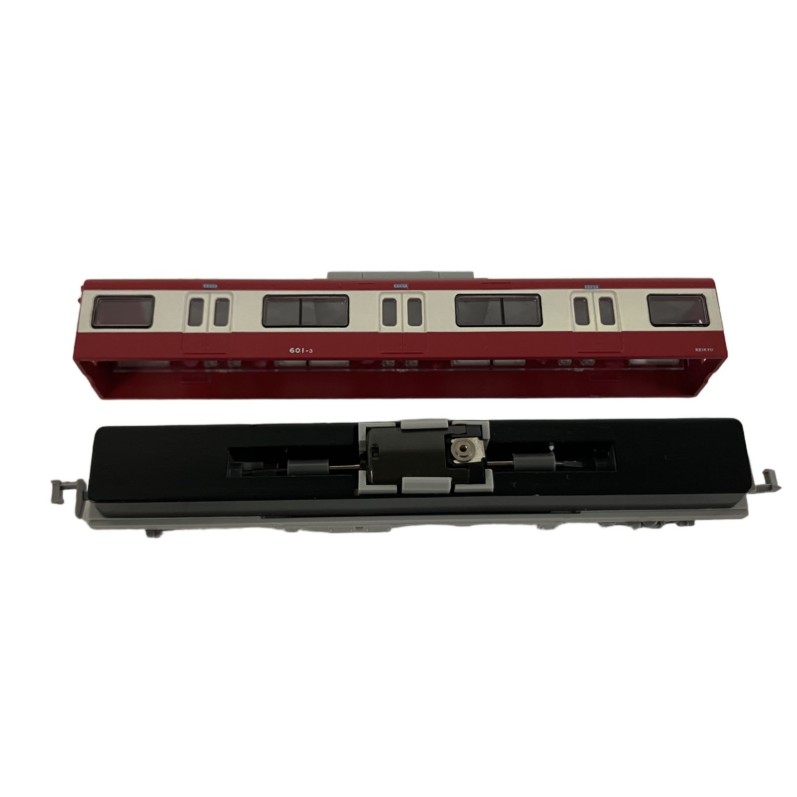 Y【ジャンク品】鉄道模型 スユニ30？ 赤ライン有り 部品取り 欠品あり S メーカー不明 京急 600形 12両セット Nゲージ 鉄道 模型 ジャンク