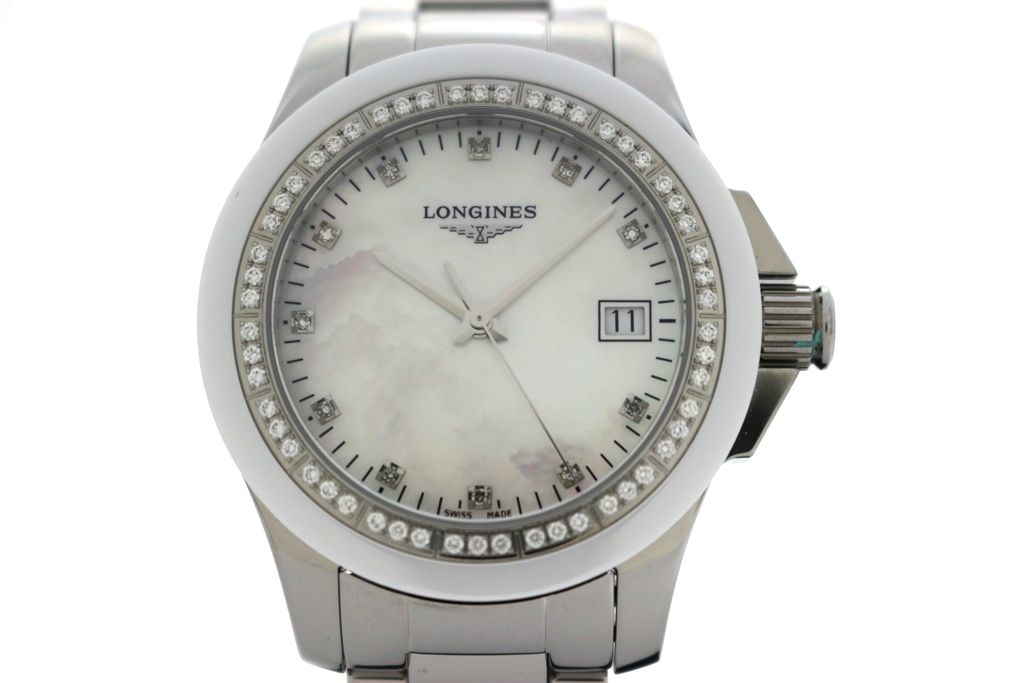LONGINES ロンジン コンクエスト・ダイヤベゼル L3.281.0 腕時計