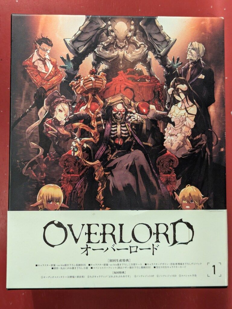 アニメBlu-ray オーバーロード 初回版全6巻 セット - メルカリ