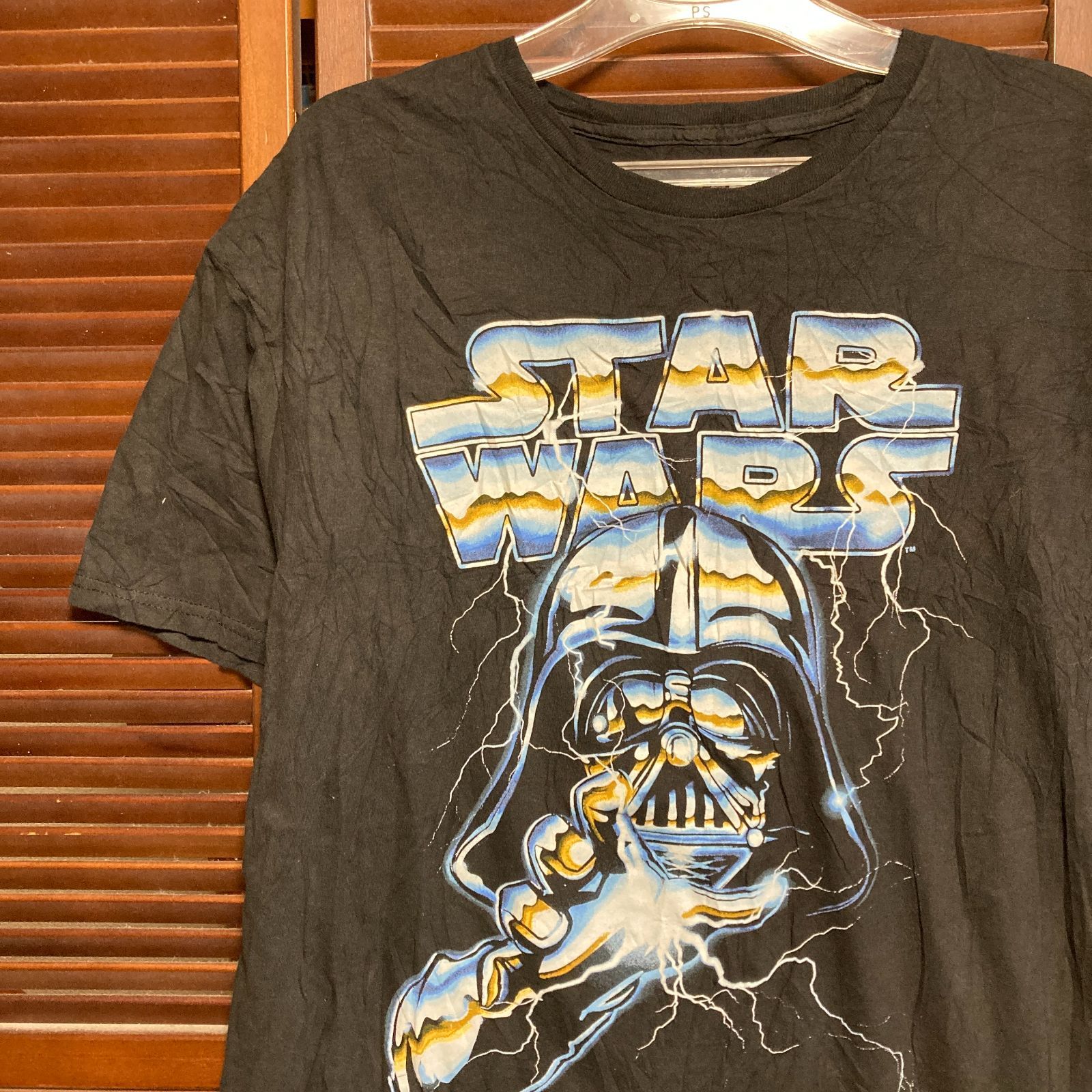 ムービー Tシャツ スターウォーズ STARWARS SF 映画 洋画 黒 XLサイズ