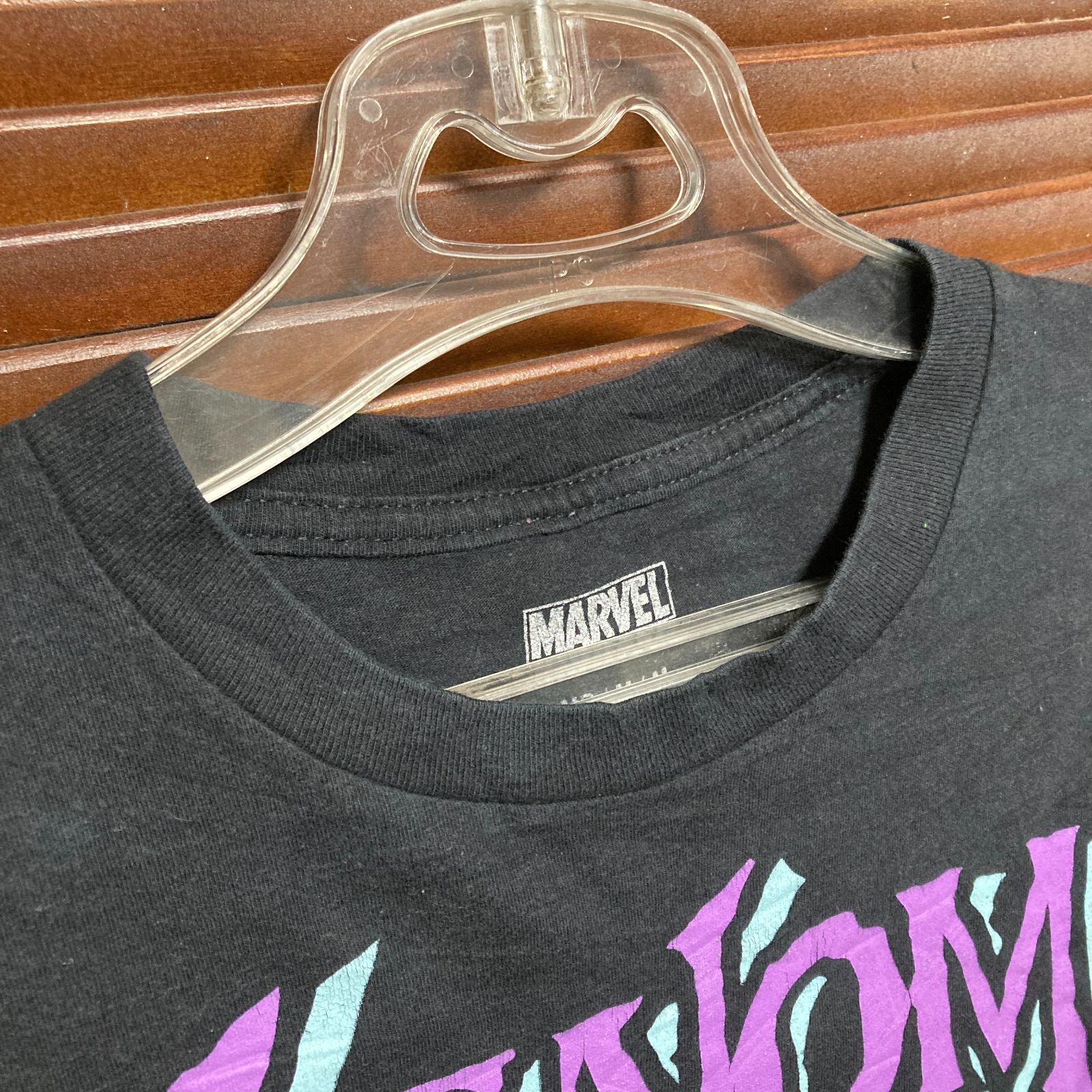 キャラ Tシャツ ヴェノム VENOM アメコミ アニメ 映画 ムービー 黒 M