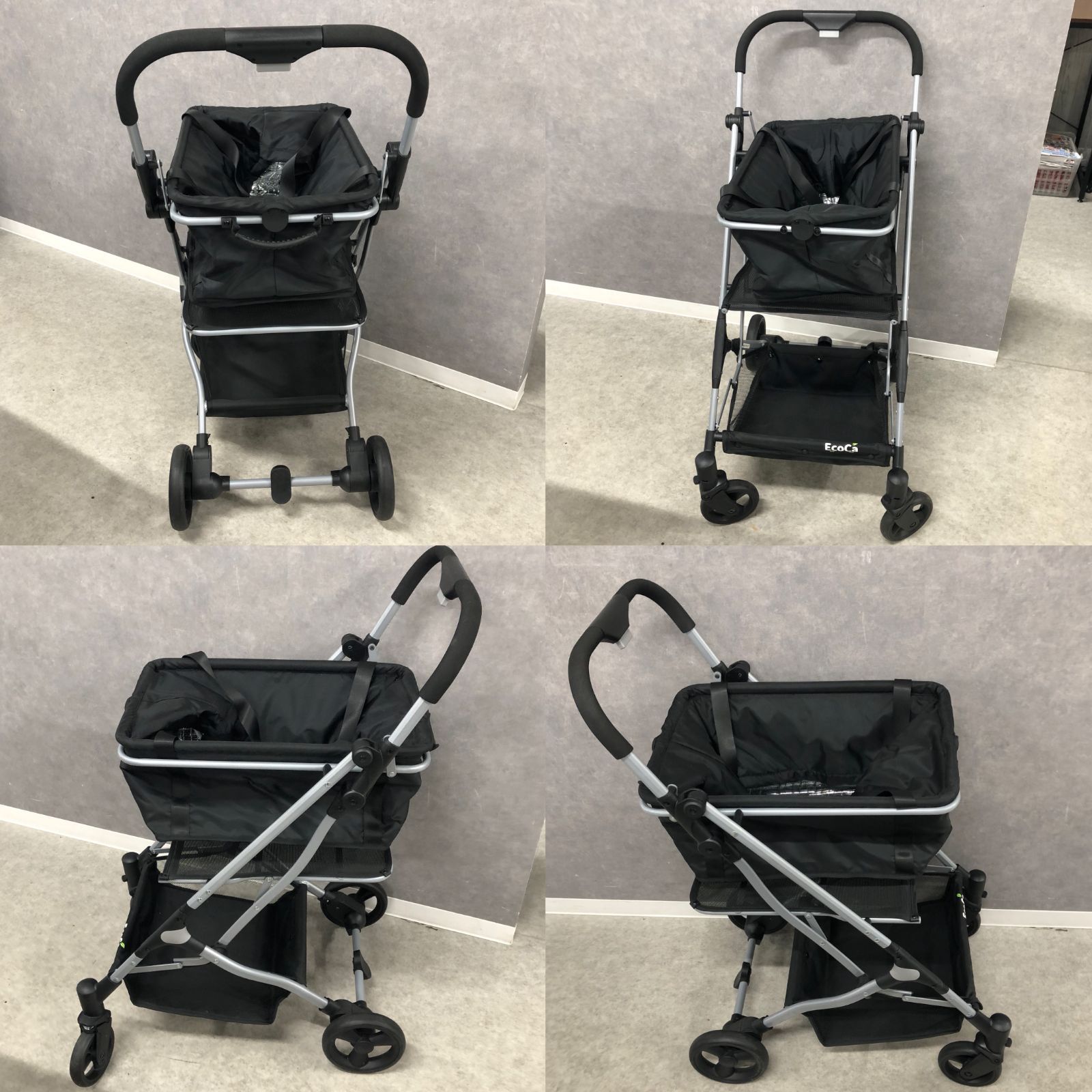 ◎S029 EcoCa エコカ マイショッピングカート 保冷バッグ付き お買い物