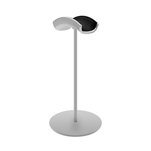 Srhythm ヘッドホンスタンド ハンガー アルミ合金加重 ヘッドセットホルダー 組み立て簡単 テーブル 収納対策 ヘッドセットスタンド シルバーkk 9a176f26