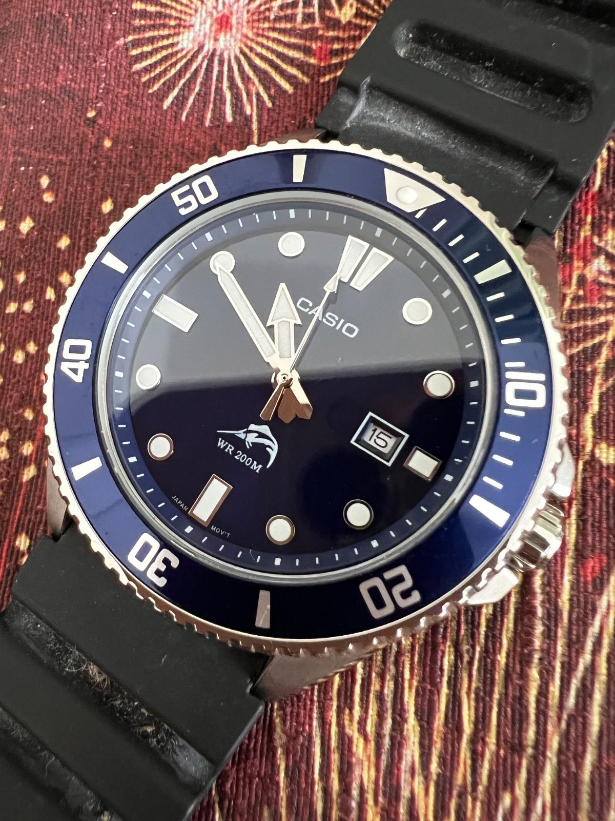 カシオ CASIO☆ダイバー クオーツ時計☆2784☆カジキ - メルカリ