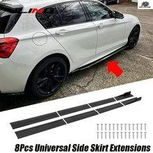 86.6インチ サイドスカート ロッカーパネル エクステンション ホンダ シビック VW ゴルフ 4 5 6 7 GTI GTD テスラ モデル 3 Y MER