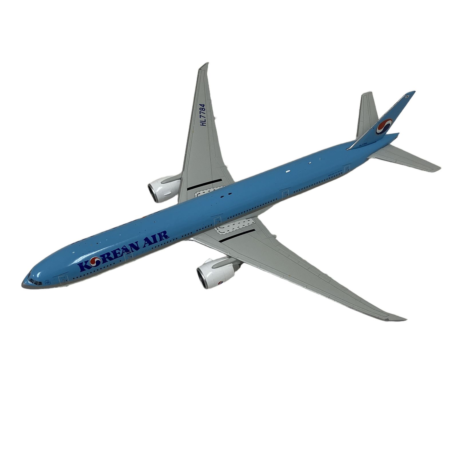 メーカー不明 KOREAN AIR HL7784 BOEING 777 1/200 スケール 飛行機 模型 中古 O11253930