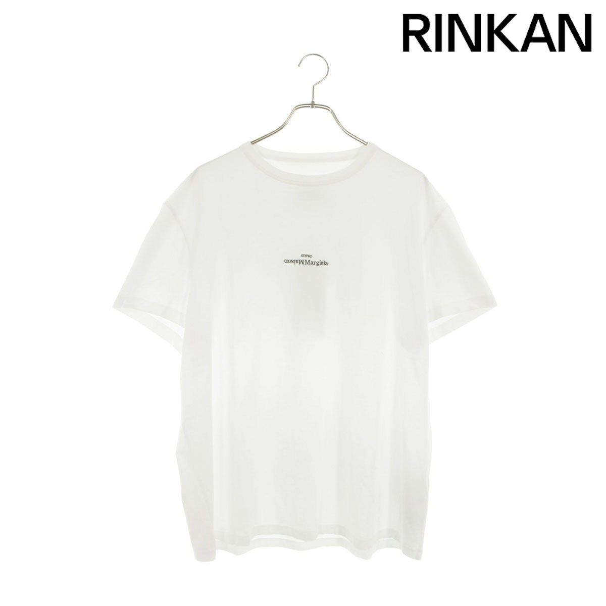 メゾンマルジェラ S30GC0701 ロゴエンブロイダリーTシャツ メンズ 52
