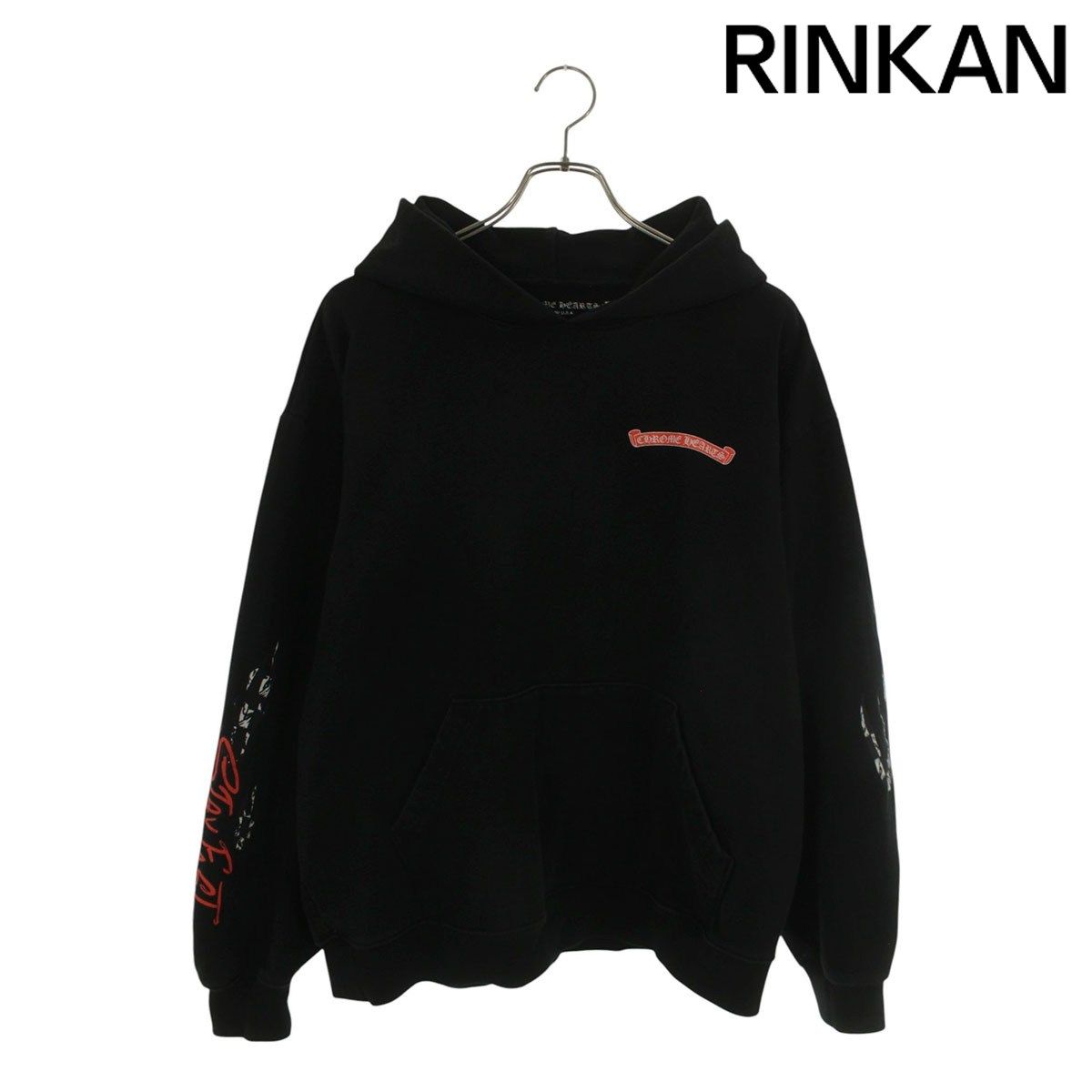 クロムハーツ PPO STAYFASTRACETEAM MATTY BOY プリントプルオーバーパーカー メンズ XL