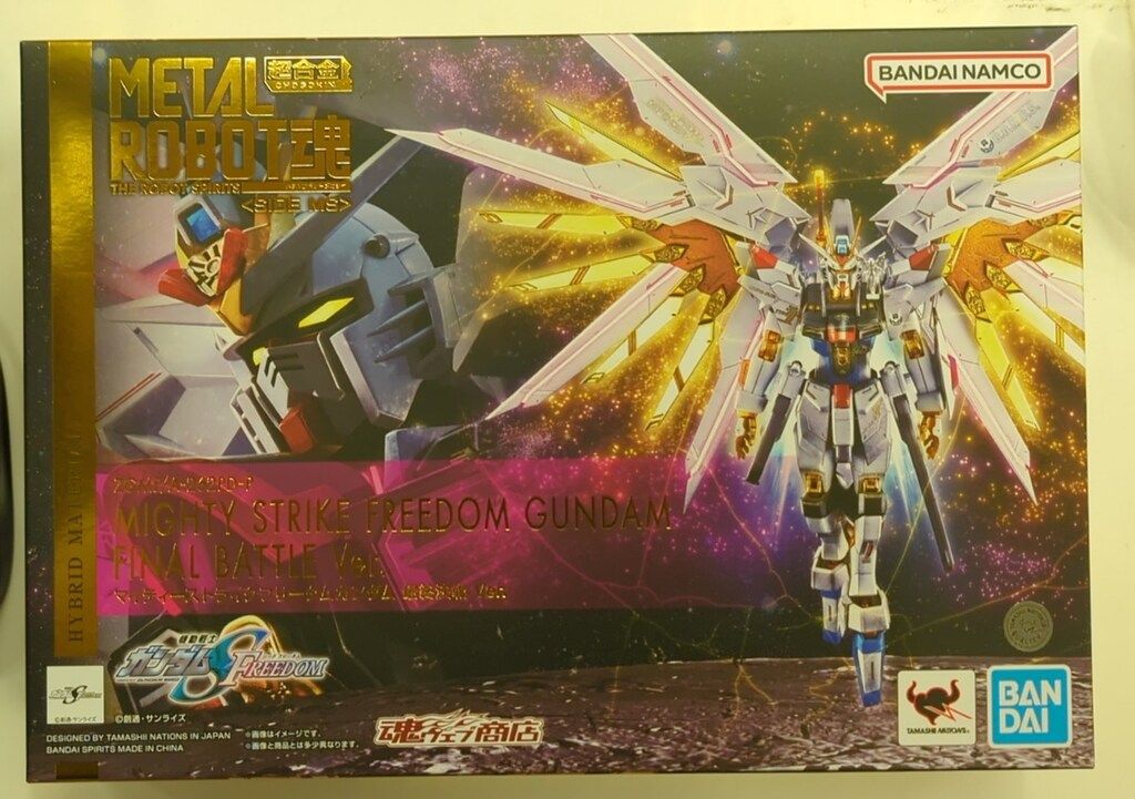 BANDAI SPIRITS METAL ROBOT魂 <SIDE MS> 機動戦士ガンダムSEED FREEDOM マイティーストライクフリーダムガンダム 最終決戦 Ver.