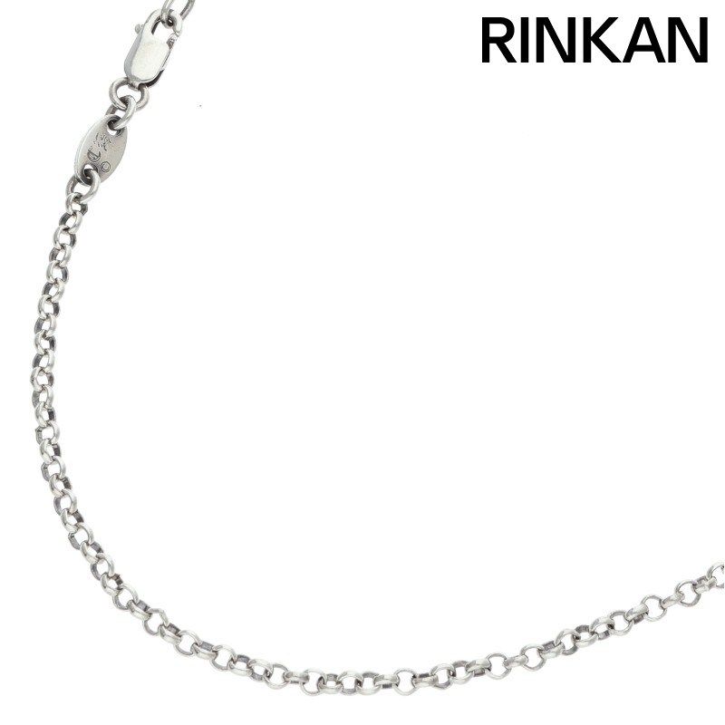 クロムハーツ NECKCHAIN R16/ロールチェーン16inch シルバーネックレス メンズ 16inch