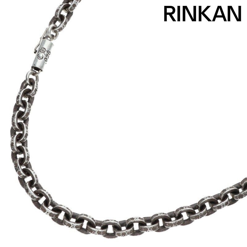 クロムハーツ PAPER CHAIN 20/ペーパーチェーン20inch シルバーネックレス メンズ 20inch