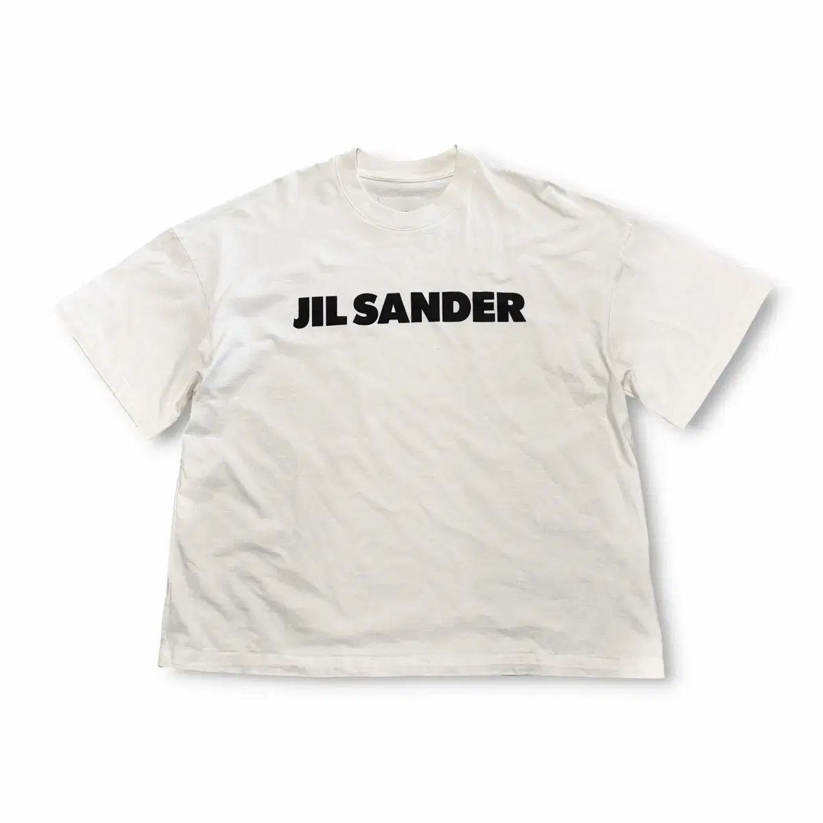Jil Sander ジルサンダー ロゴ クルーネック Tシャツ