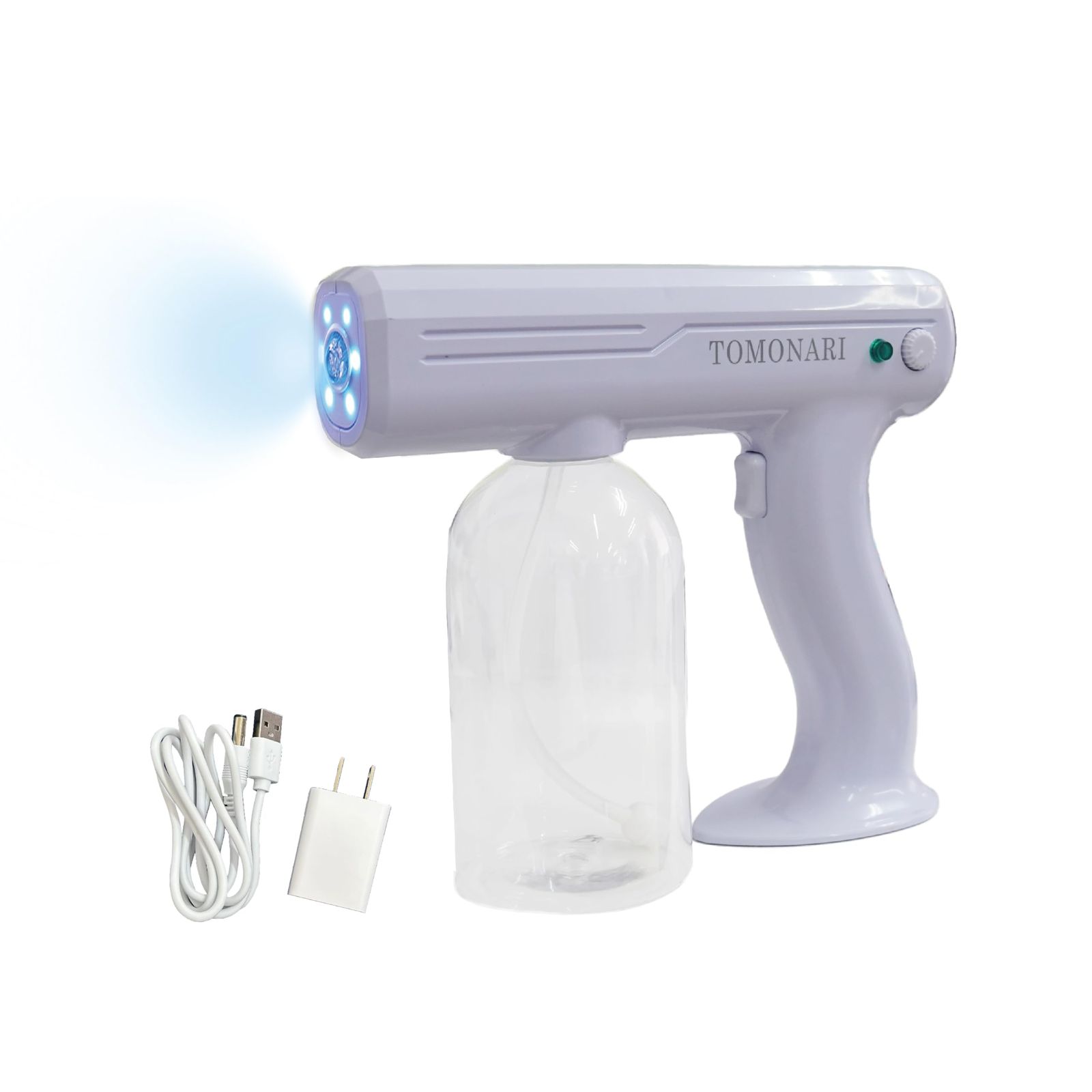 TOMONARI スプレーガン 電動 電動スプレー 消毒ミストガン アルコール消毒 トリガー式 大容量 800ml 充電式 日本企業 保証★m 40e7639f