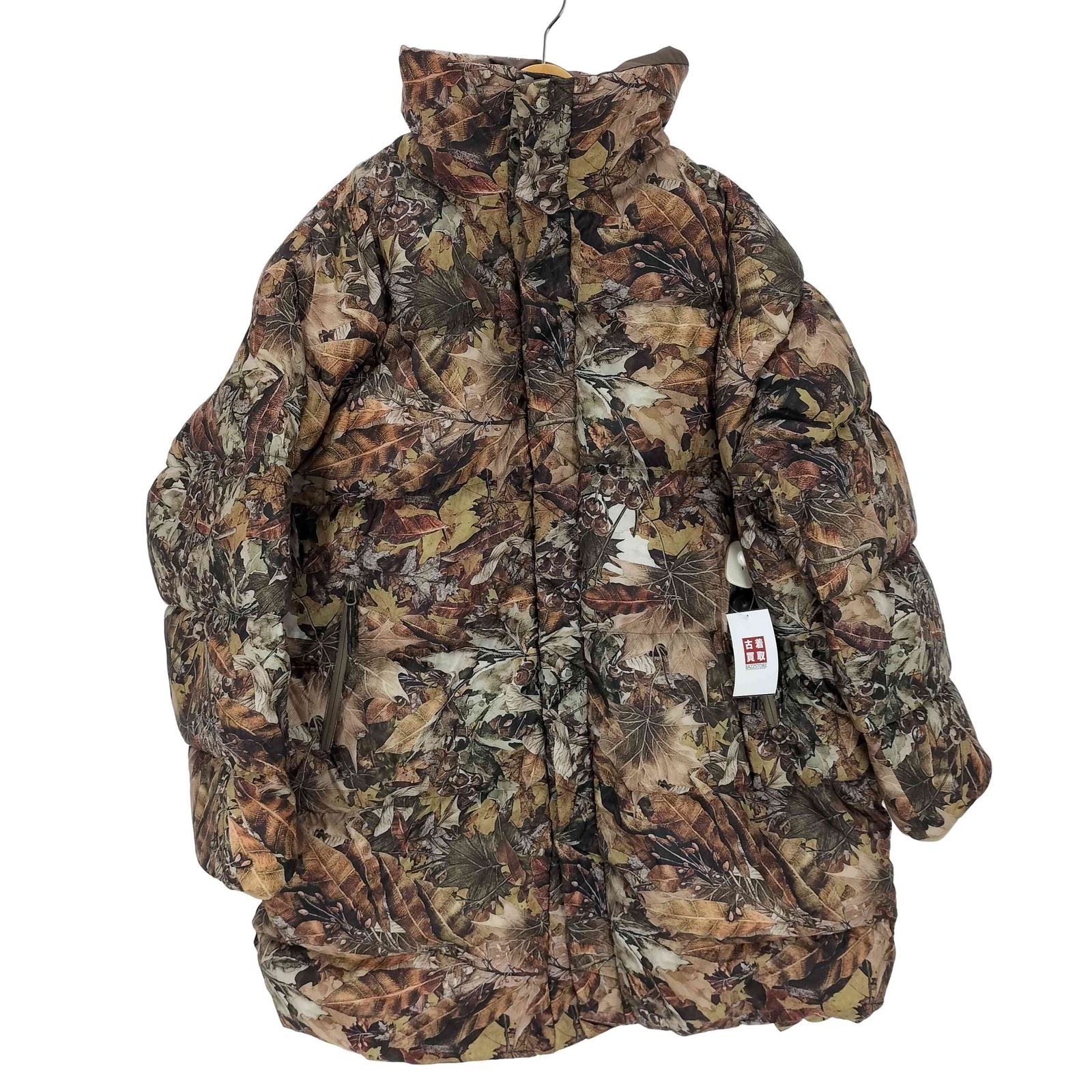 ホワイトマウンテニアリング WHITE MOUNTAINEERING FALLEN LEAVES PRINTED REVERSIBLE DOWN COAT メンズ XXL