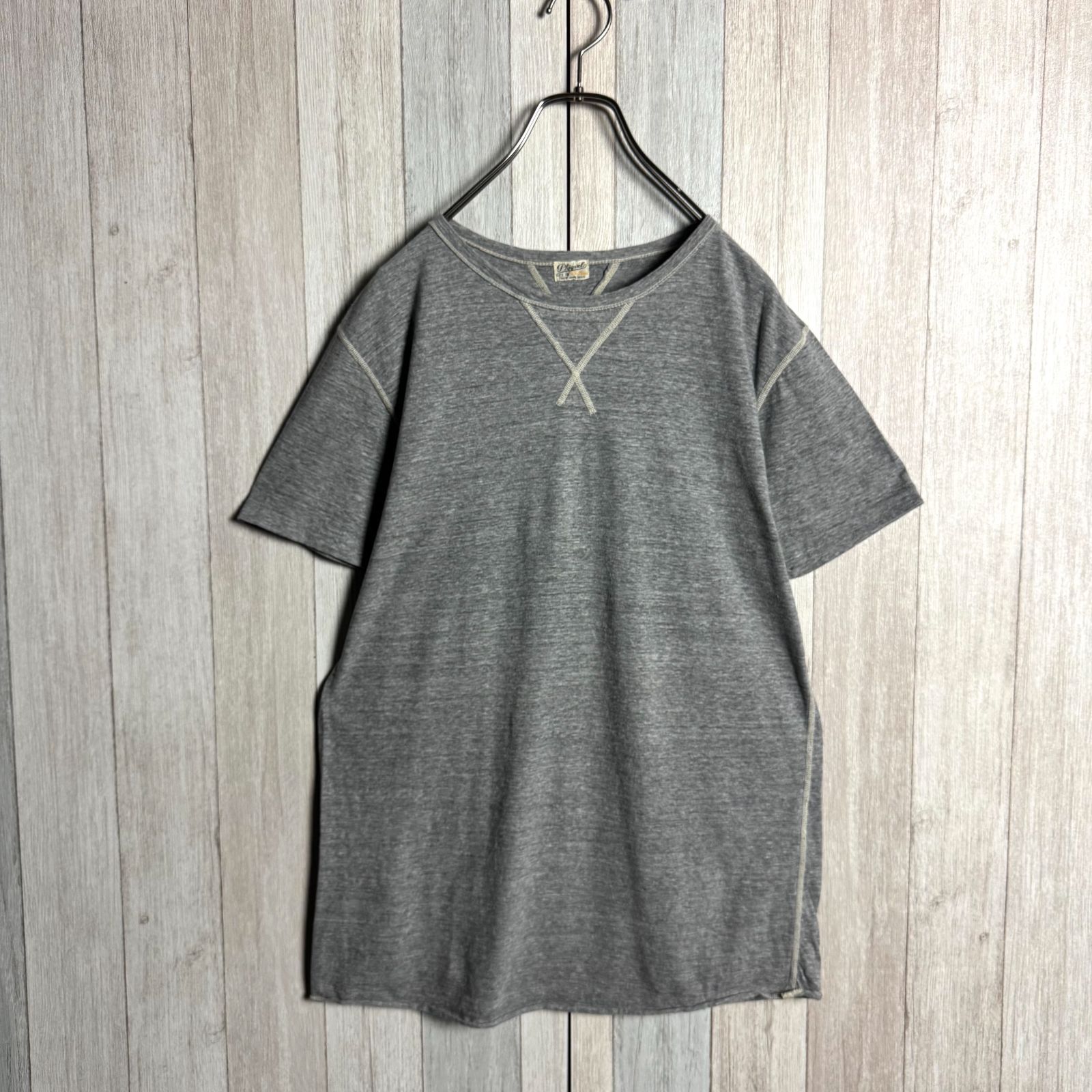 日本製 Phigvel フィグベル Tシャツ コットン グレー 38 - メルカリ