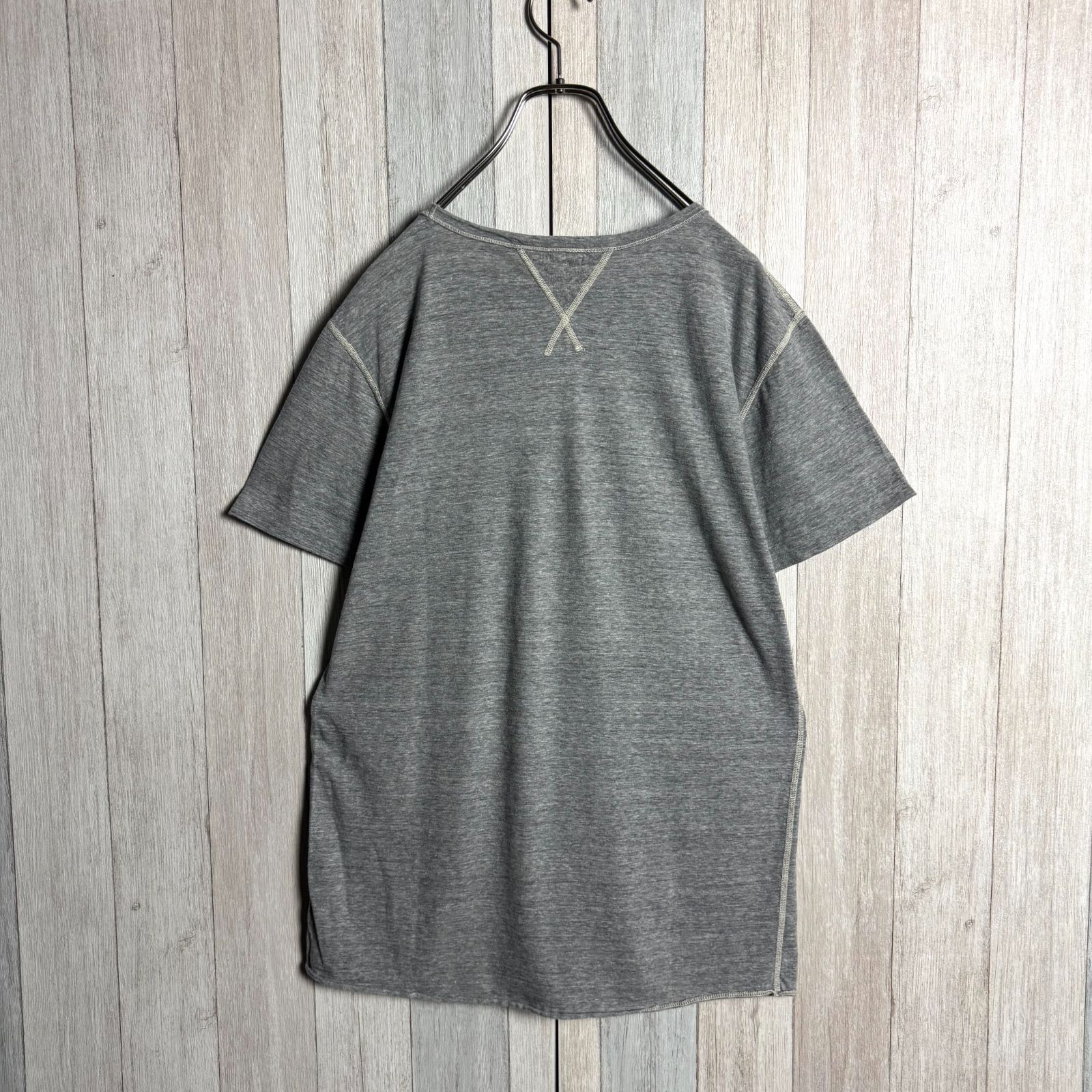 日本製 Phigvel フィグベル Tシャツ コットン グレー 38 - メルカリ