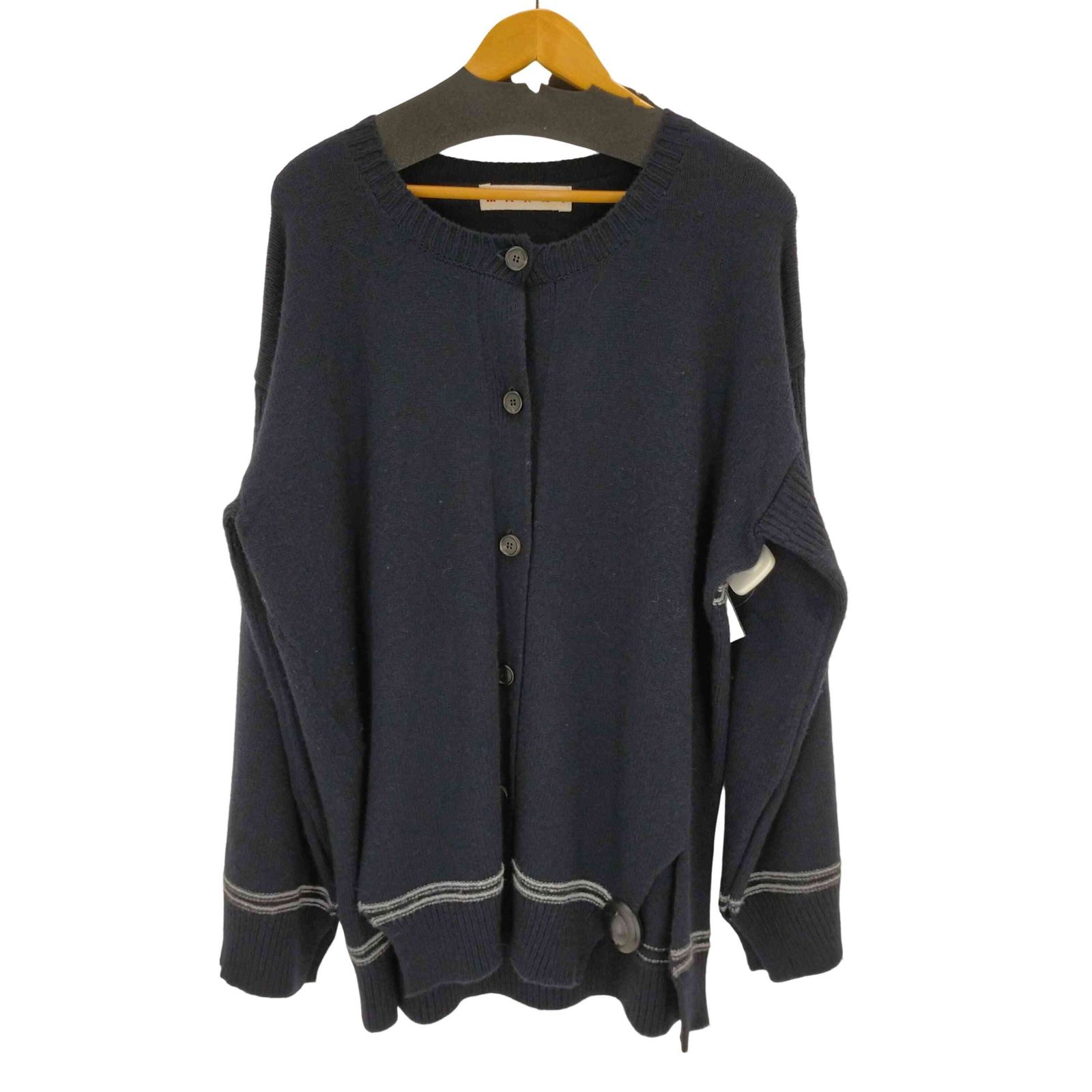 マルニ MARNI ボクシーフィットカーディガン レディース 44
