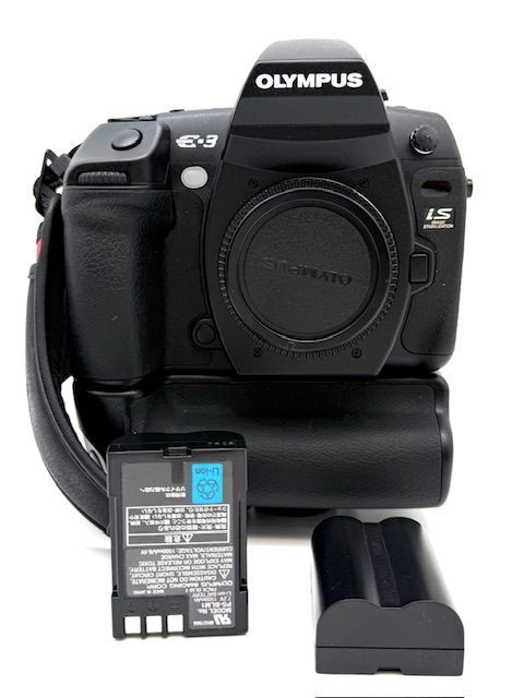 デジタル一眼レフカメラ オリンパス「E-3」ボディ パワーバッテリー