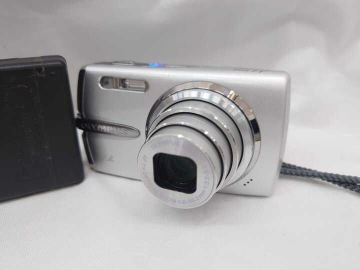 OLYMPUS U-20 コンパクトデジタルカメラ シルバー OLYMPUS u1020 コンパクトデジタルカメラ シルバー色 - メルカリ