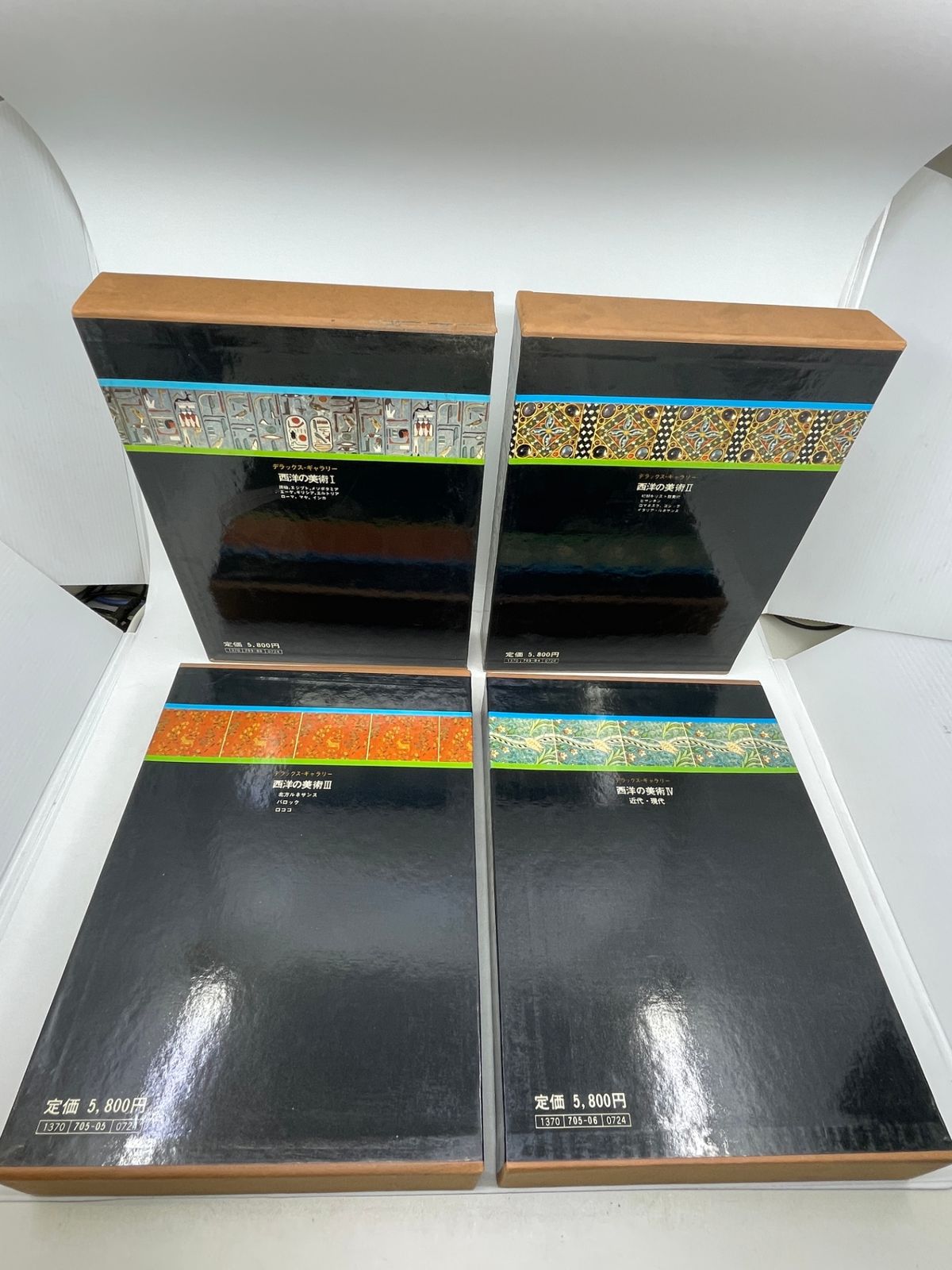 全巻セット】 DELUXE GALLERY 日本 東洋 西洋の美術 全8巻セット