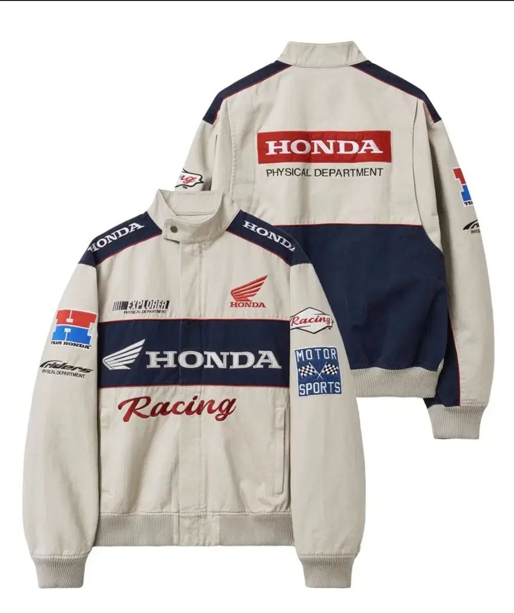 ホンダ レーシング ジャケット アイボリー