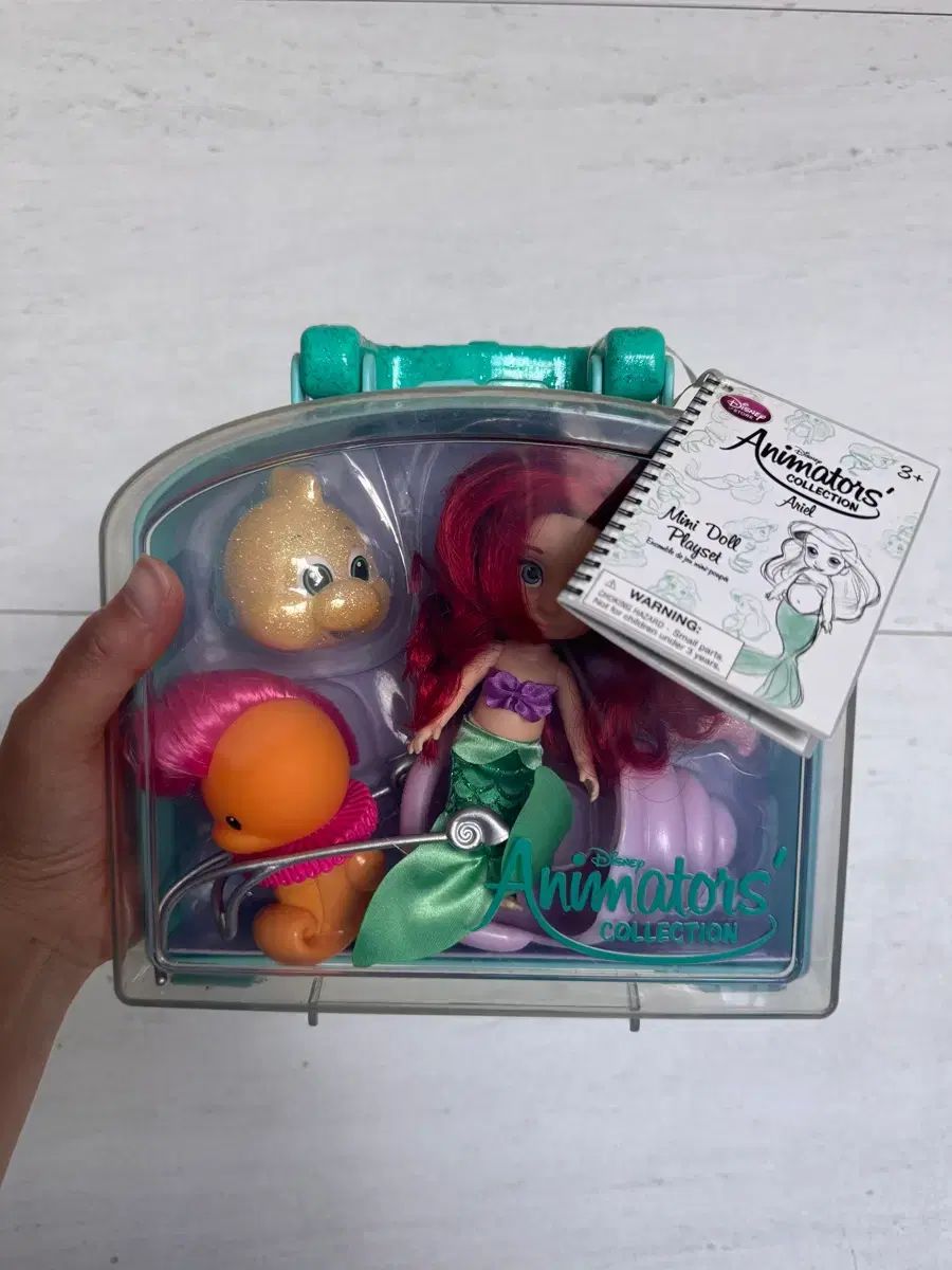 ディズニー アニメーターズ コレクション リエル ミニ ドール プレイセット 新品