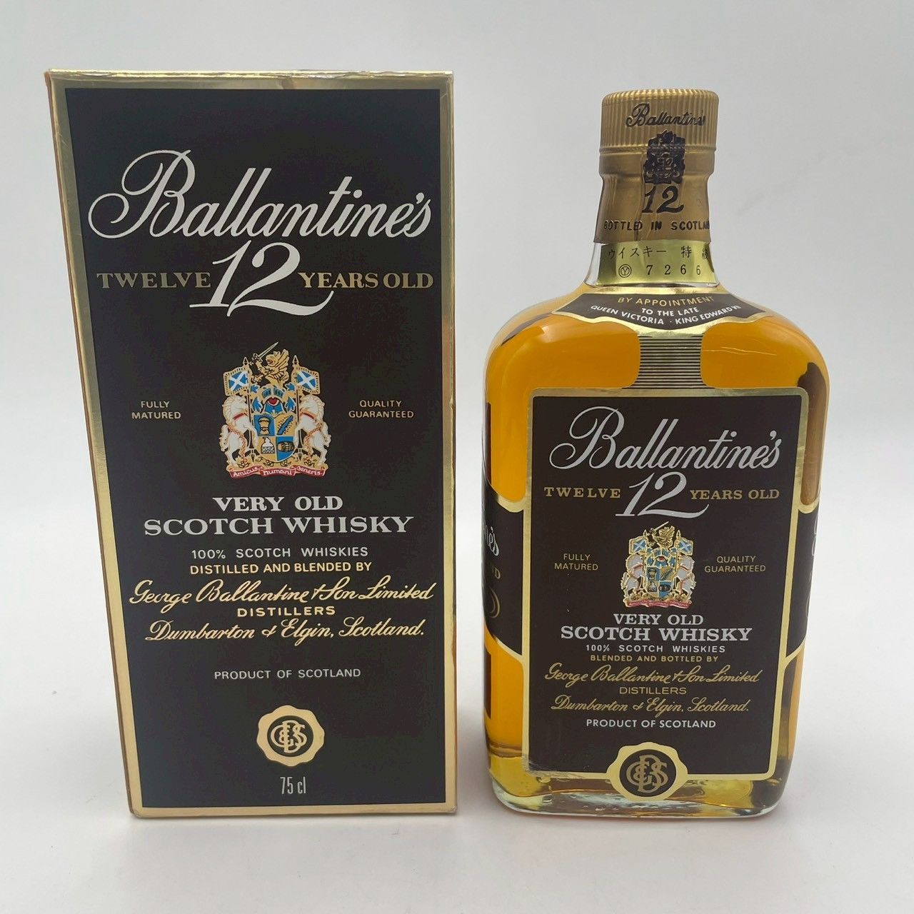 Ballantine's 12YEARS OLD VERY OLD SCOTCH WHISKY バランタイン 12年 ウイスキー 特級 750ml 43%