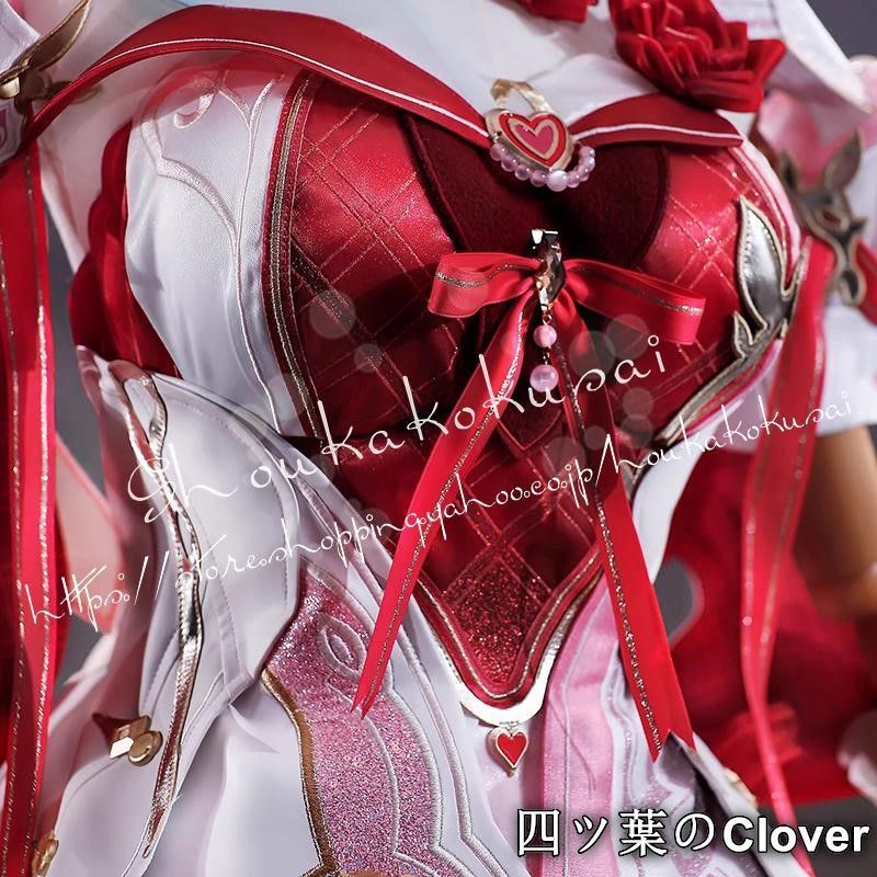 人気商品崩壊3rd エリシア Elysia 愛神使者 愛願妖精 コスプレ衣装