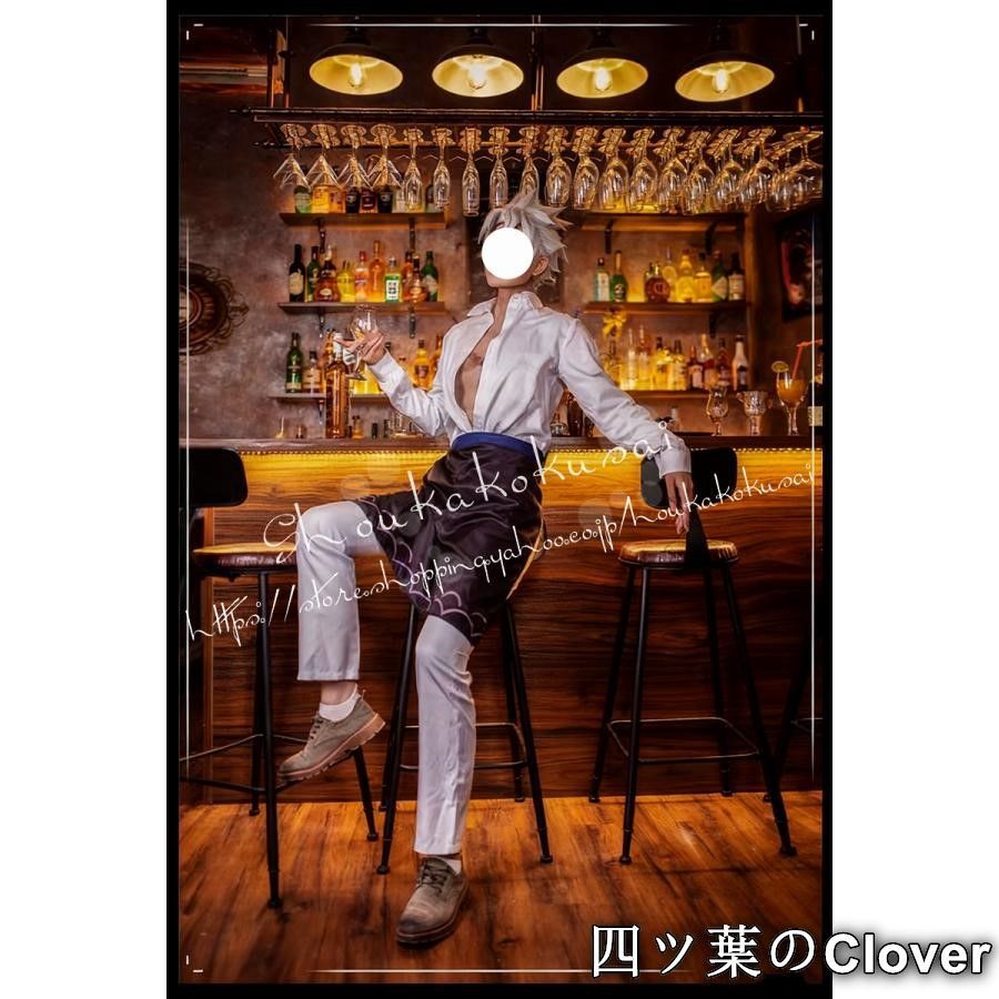 人気商品鬼滅の刃 不死川実弥 カフェ 制服 メイド服 コスプレ衣装 イベント コスチューム 変装活動 仮装 学園祭 撮影 祭り クリスマス ハロウィンB260516