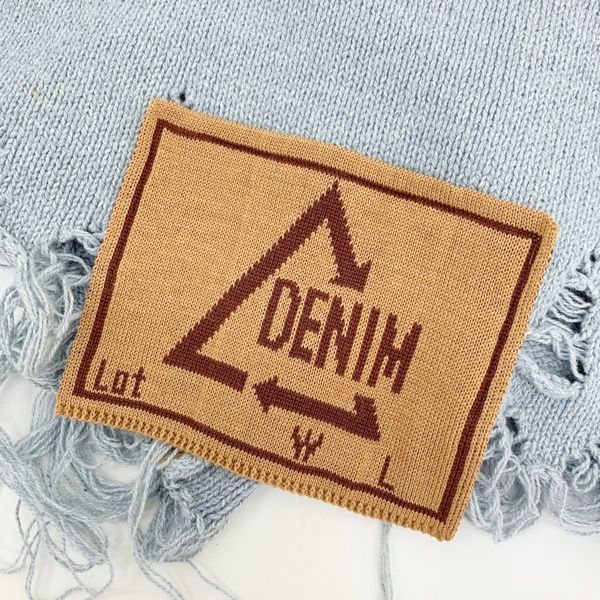 doublet ダブレット ダメージ ニット セーター RECYCLE DENIM YARN