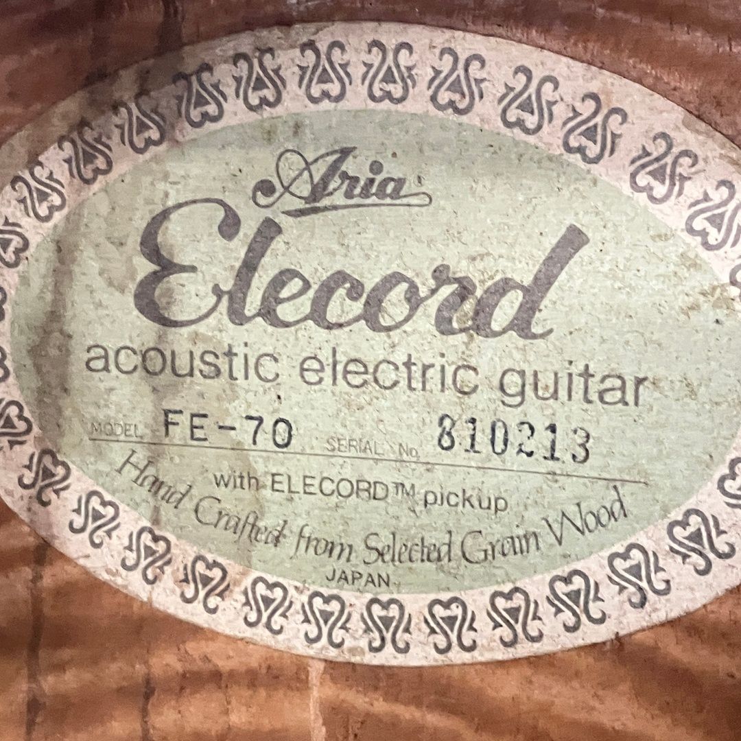 ARIA ELECORD FE-70 エレアコースティックギター エレアコ ギター