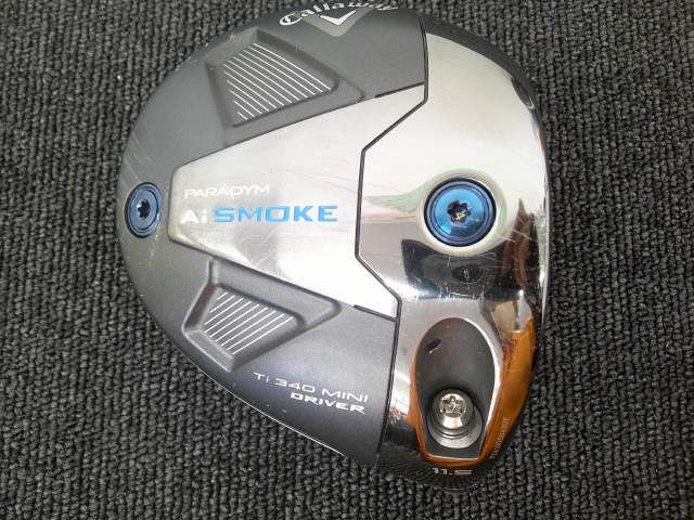 中古 ドライバー キャロウェイ PARADYM Ai SMOKE 340 MINI/ヘッドノミ