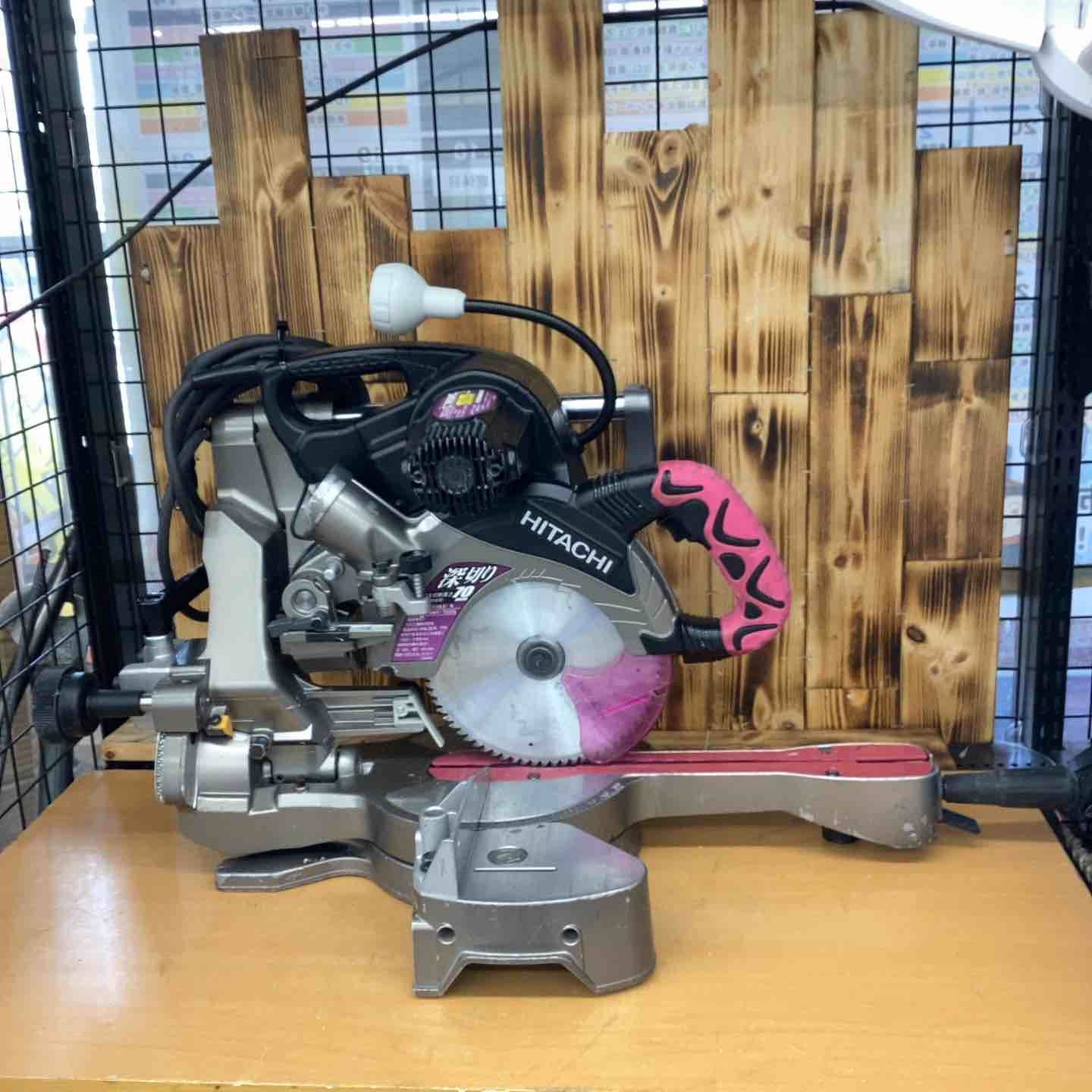 ★ハイコーキ(HIKOKI ※旧:日立工機) 卓上スライド丸のこ C7RSHC【越谷店】