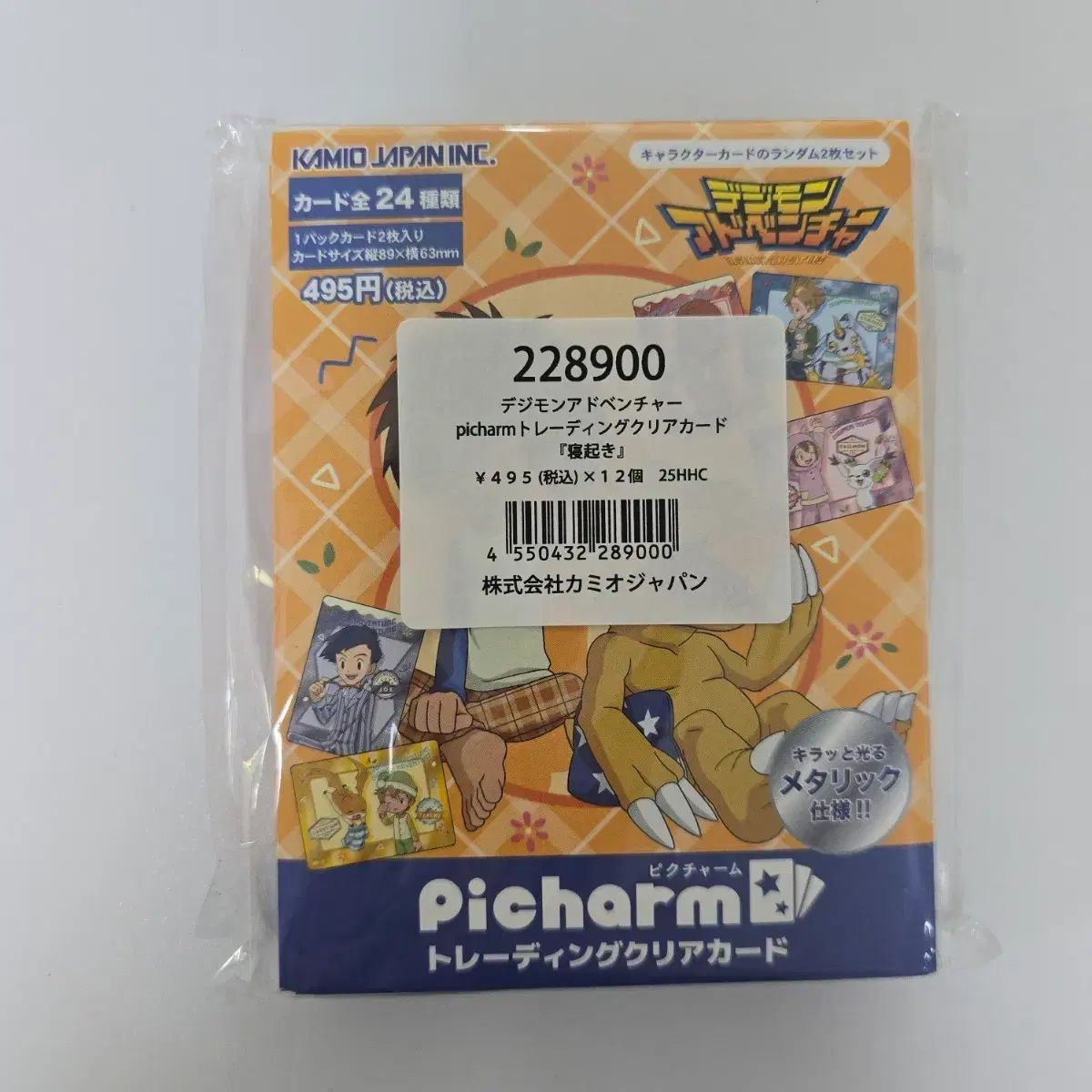 デジタルモンスター 픽참 トレーディングカード クリアカード 12個 セット 未開封新品