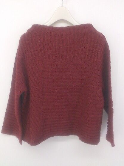 ◇ BEAMS HEART ビームス ハート 長袖 ニット セーター ボルドー系 レディース P 【1301190020038】