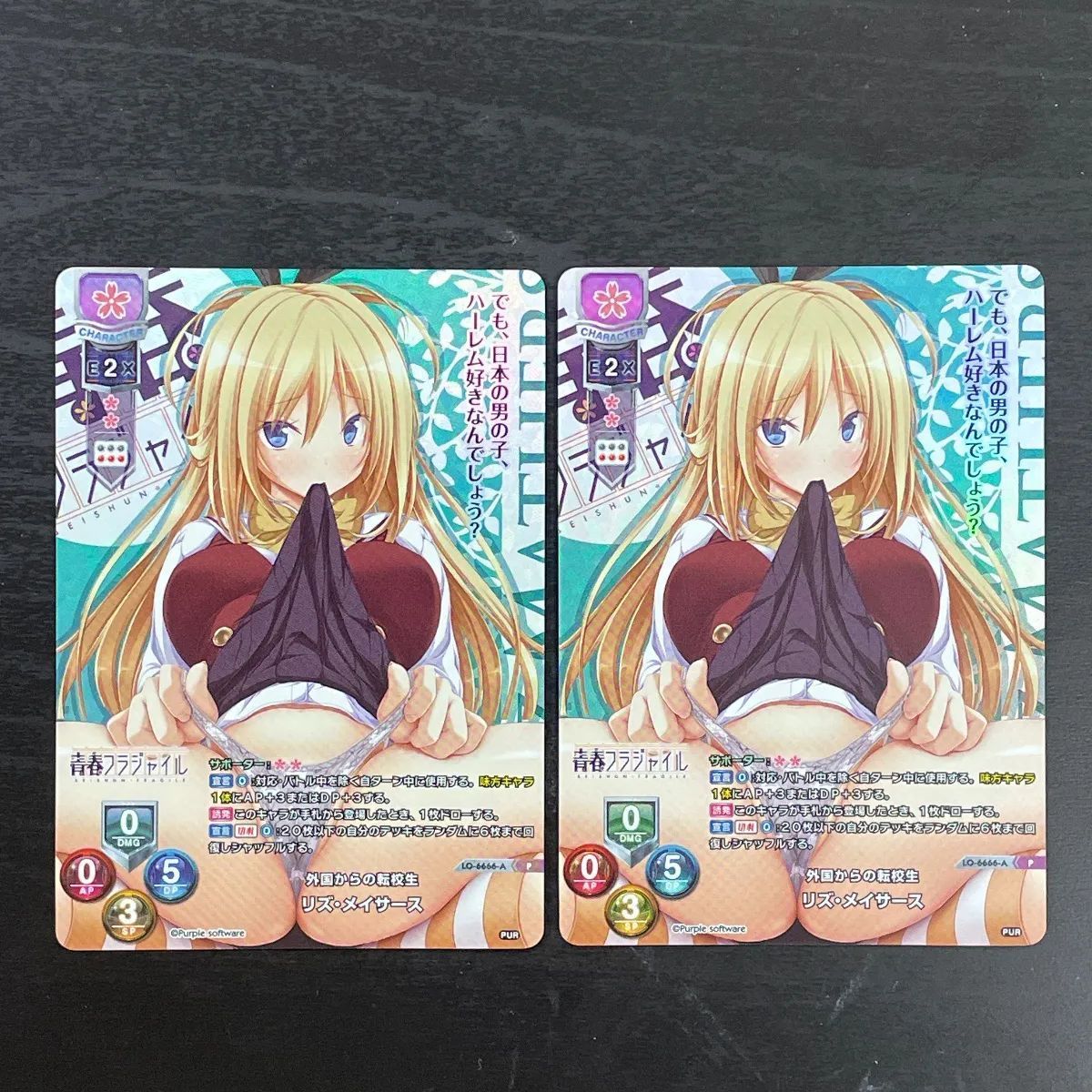 Lycee OVERTURE リセ プロモ 外国からの転校生 リズ・メイサース ホロ2