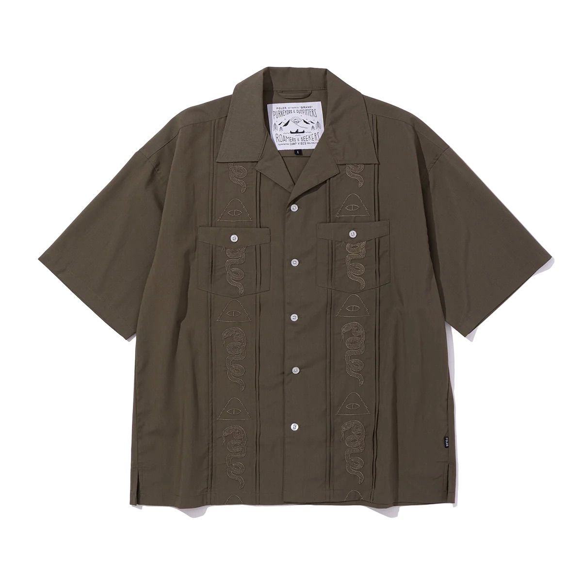 POLER POLER GUAYABERA SHIRTS 261mcv0015 ポーラー 半袖シャツ
