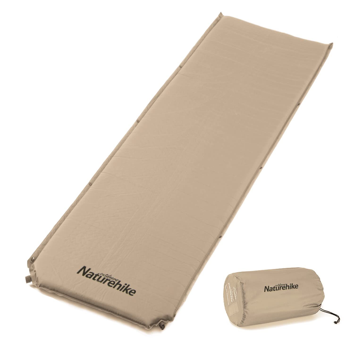 Naturehike エアーマット 自動膨張 R値 3.3 厚手5cm 無限連結可能 耐水加工 超軽量 キャンプ用 キャンピングマット アウトドア テント泊 防水防潮 防災 四季使用可能 収納袋付きmi 310149d0