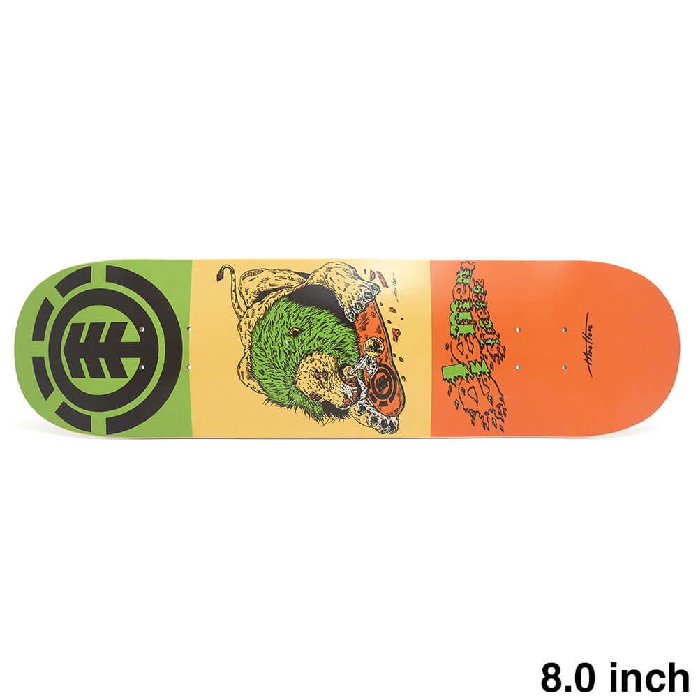 ELEMENT DECK エレメント デッキ TEAM HIROTTON LION 8.0　スケートボード スケボー